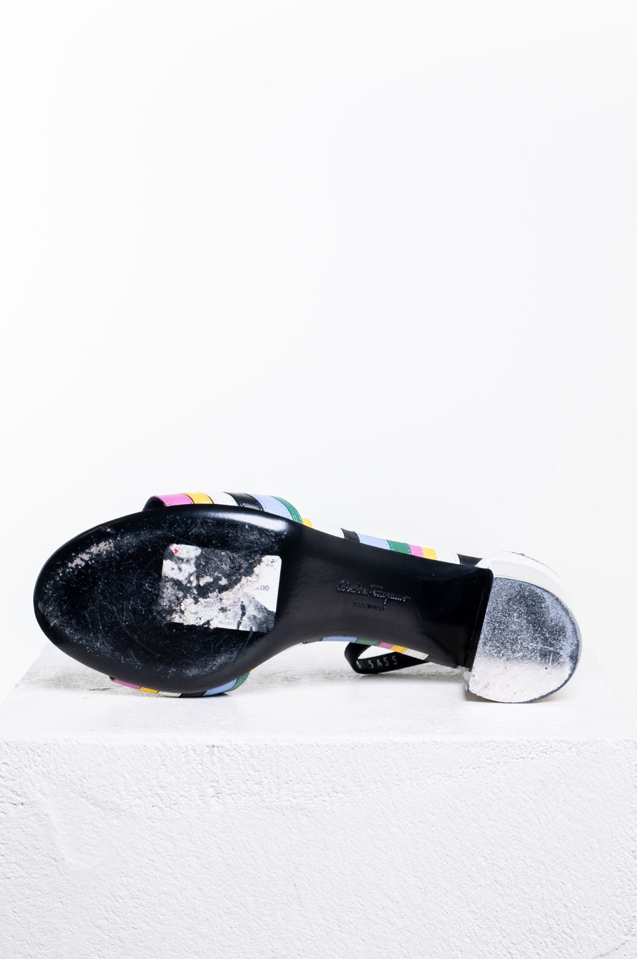 Multicolor Leather Sandals