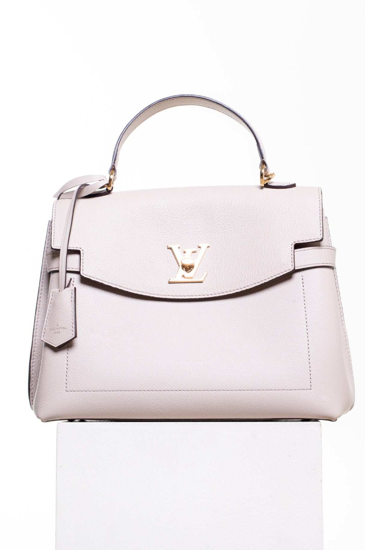 Greige LockMe Ever MM Bag