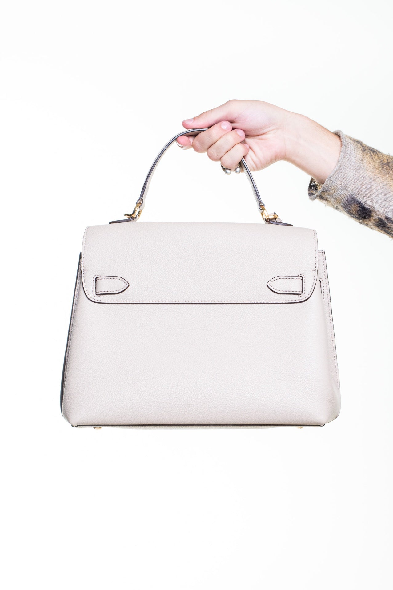 Greige LockMe Ever MM Bag