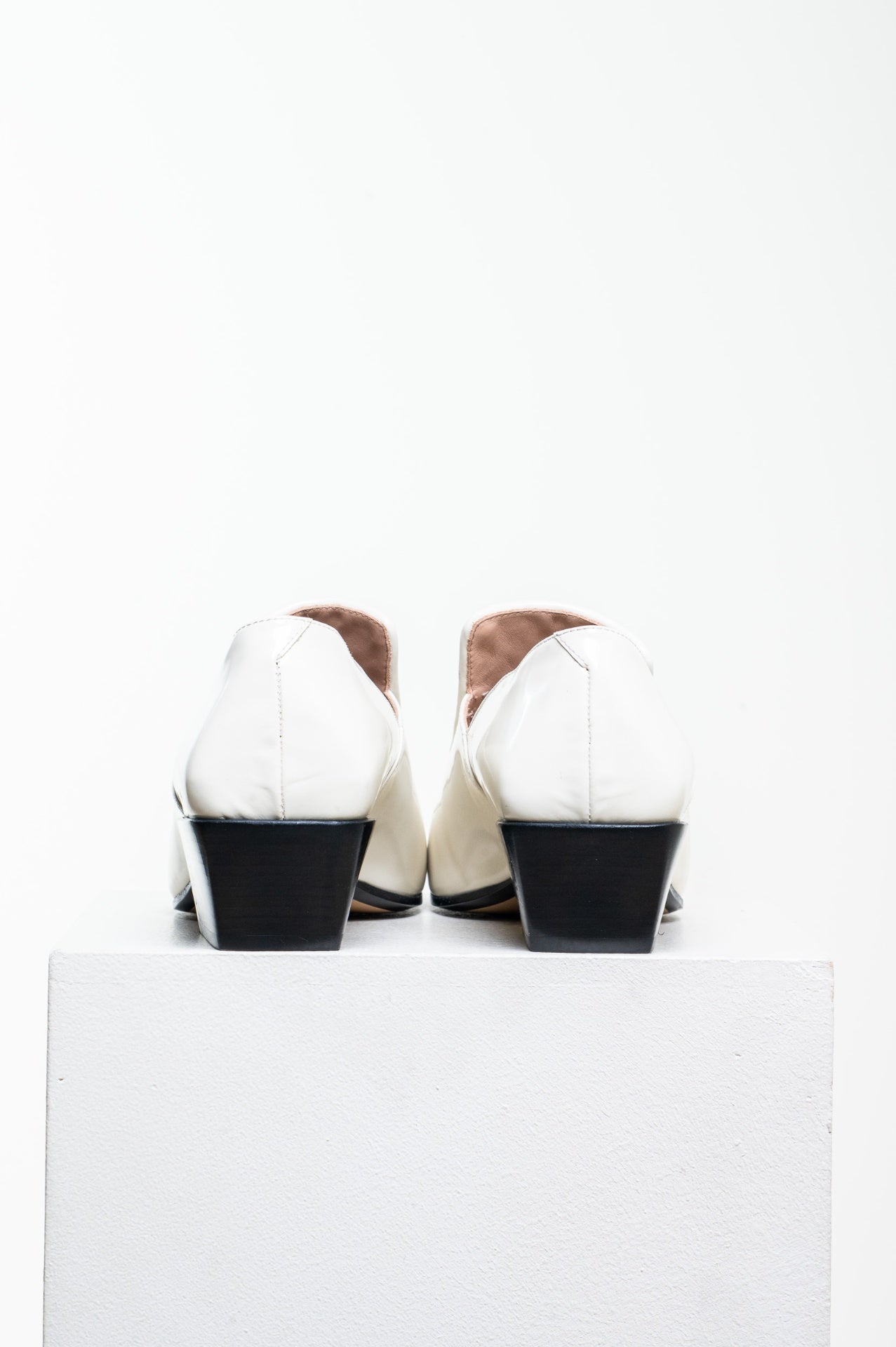White Leather Ventura Loafer