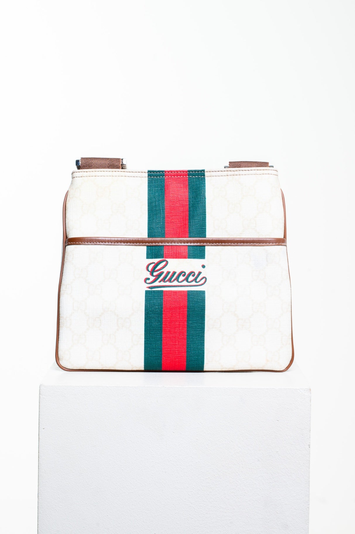 GG Supreme Web crossbody bag