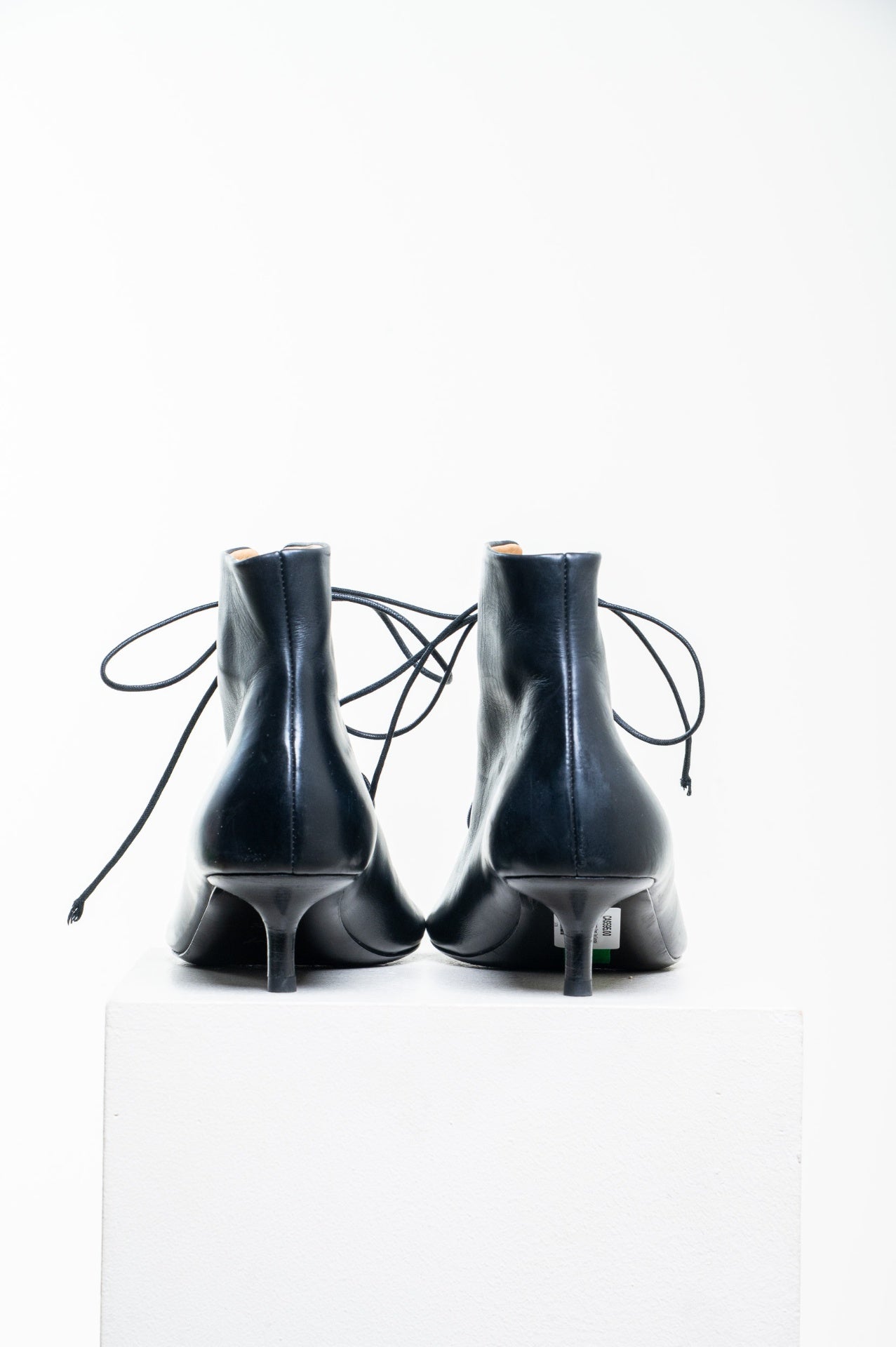 Black Sottiletta Open Toe Sandal