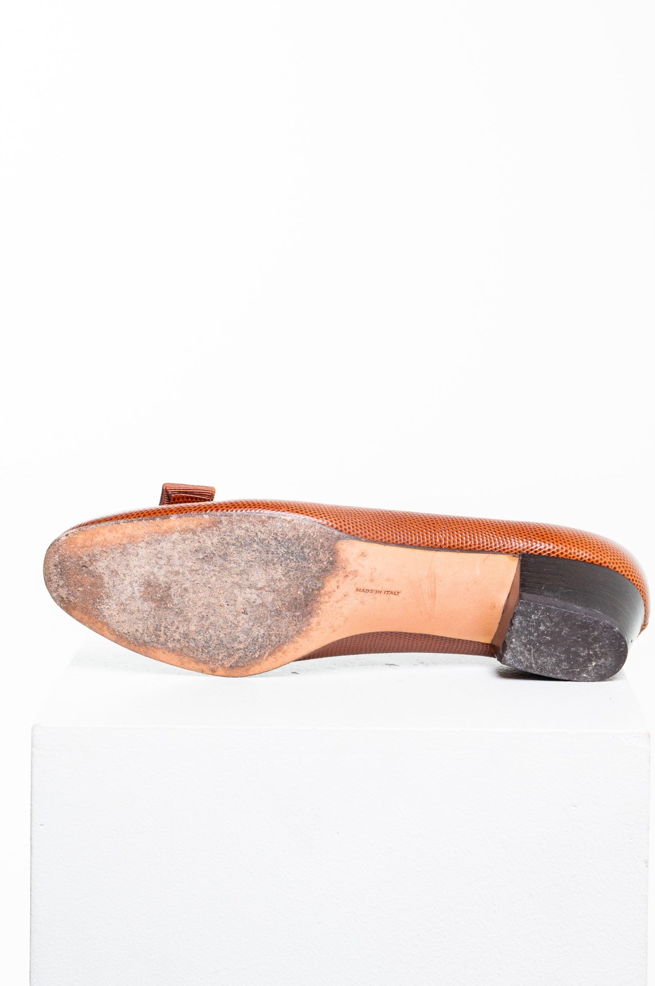 Brown Lizard Vara Pump
