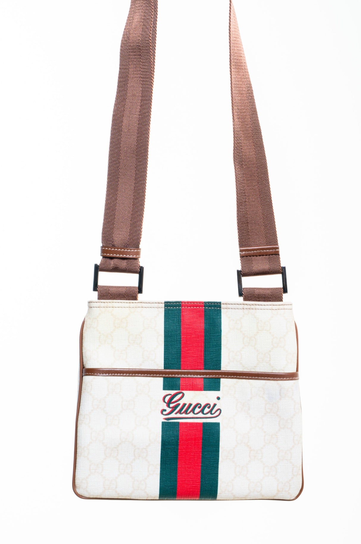 GG Supreme Web crossbody bag