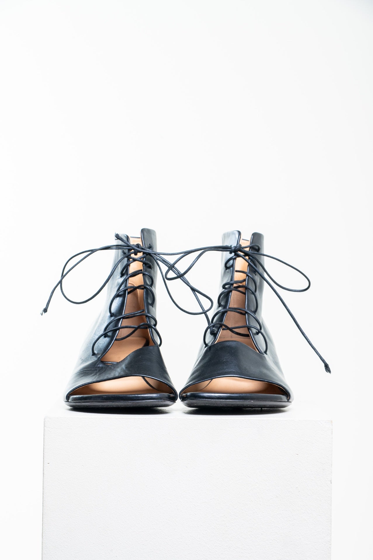 Black Sottiletta Open Toe Sandal