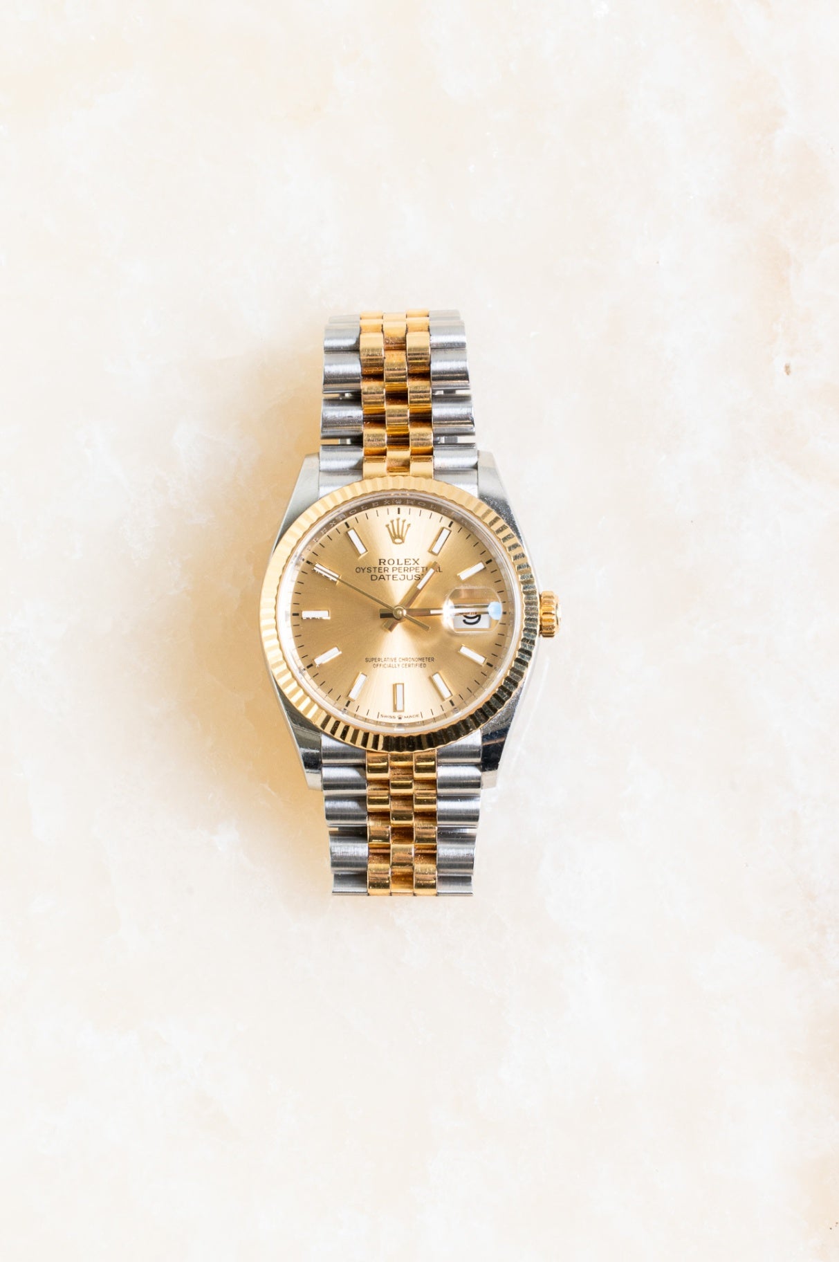 Oystersteel & Yellow Gold Jubilee Bracelet 36 Datejust