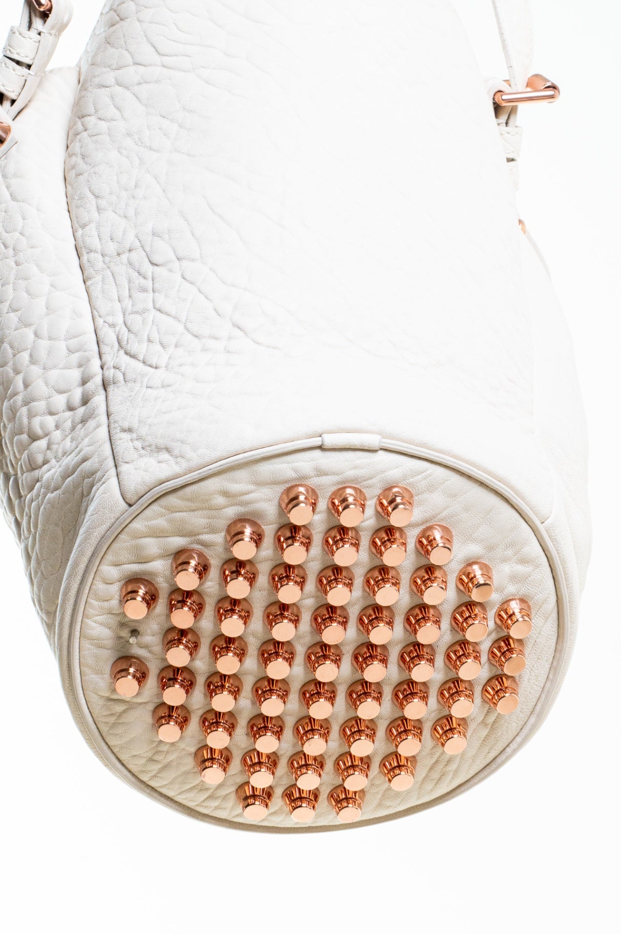 White Diego Bucket Bag