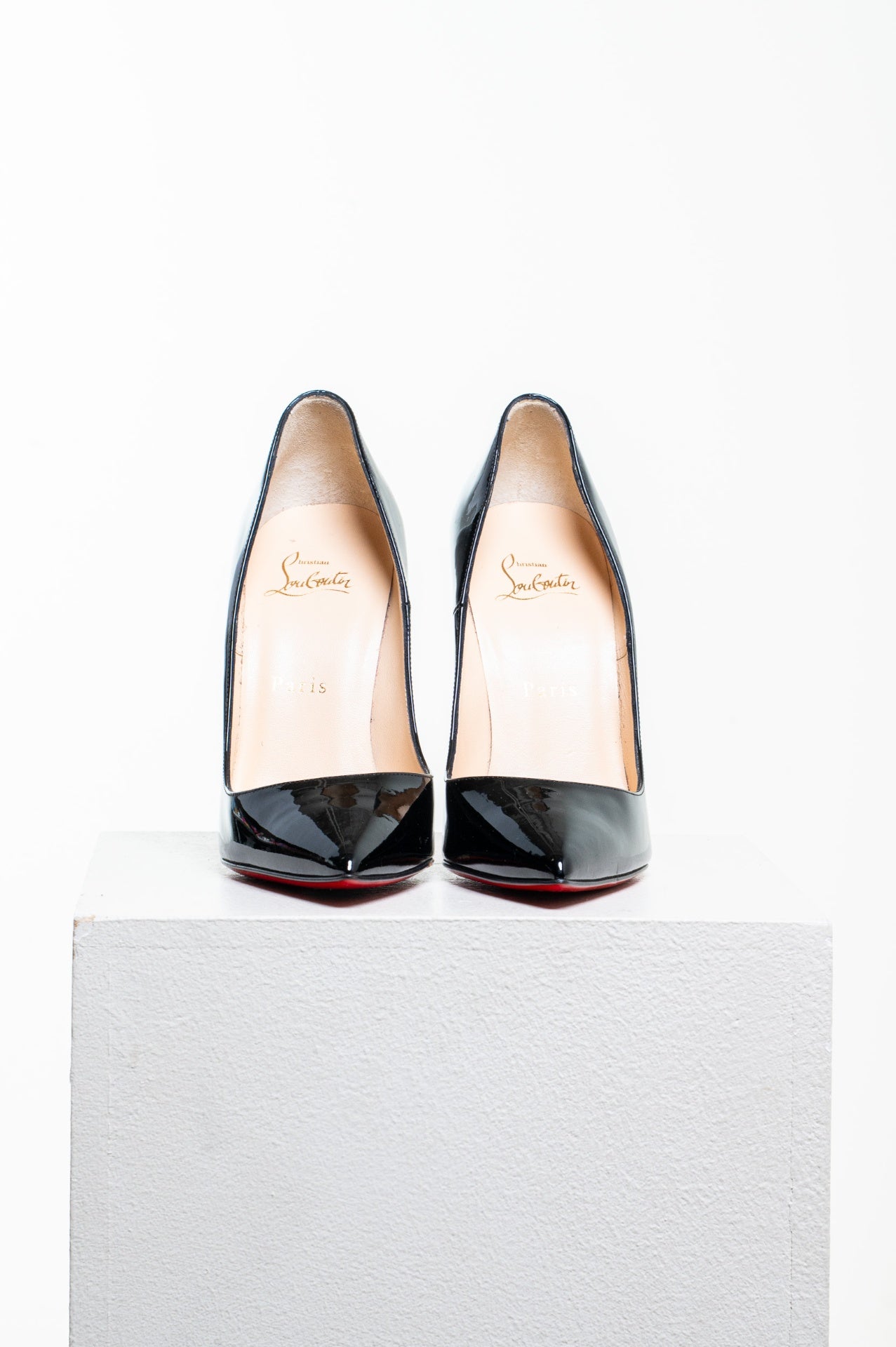 Black So Kate 120mm Patent Leather Pumps