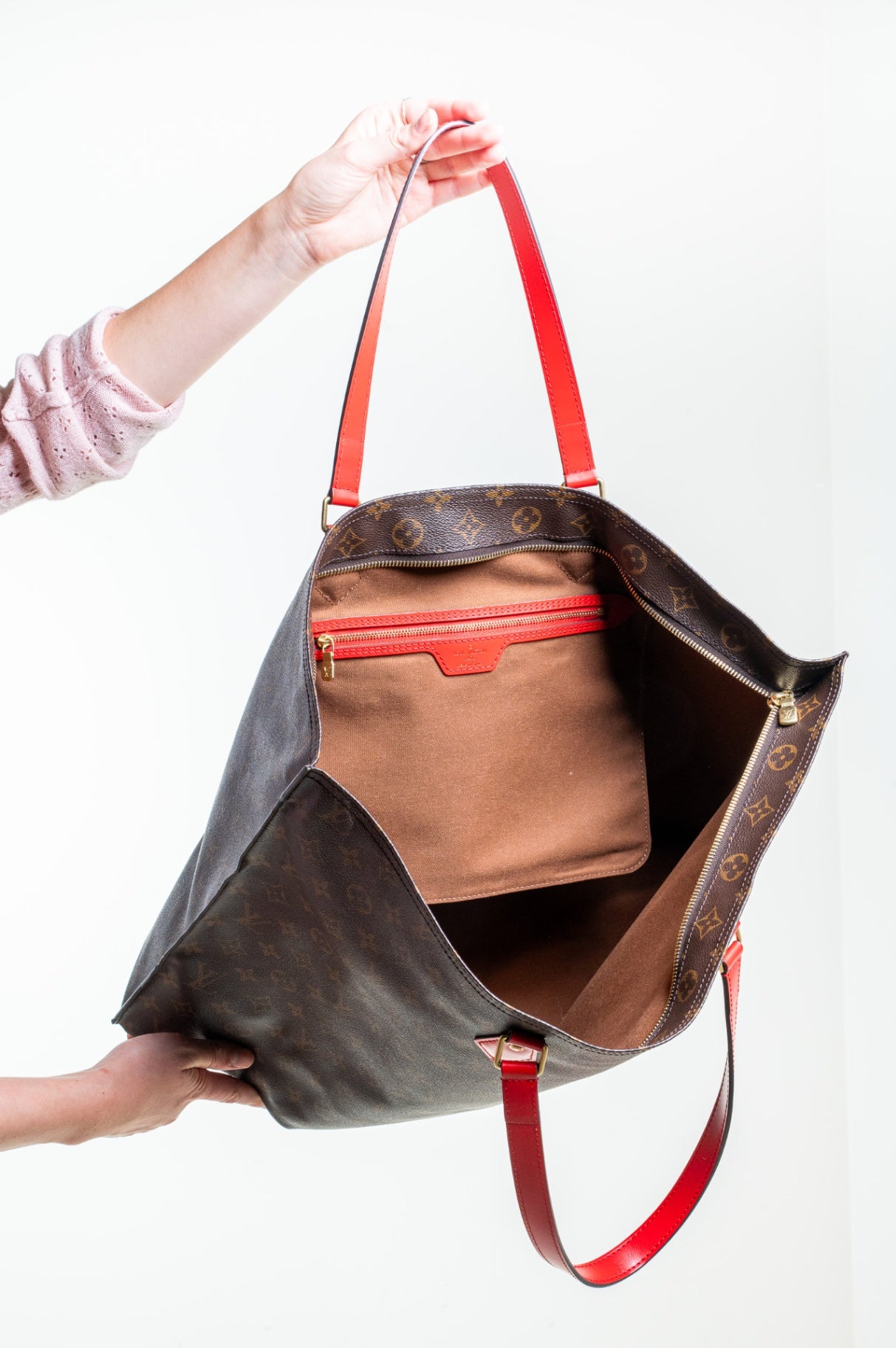 Monogram Coated Canvas All-In MM Tote bag