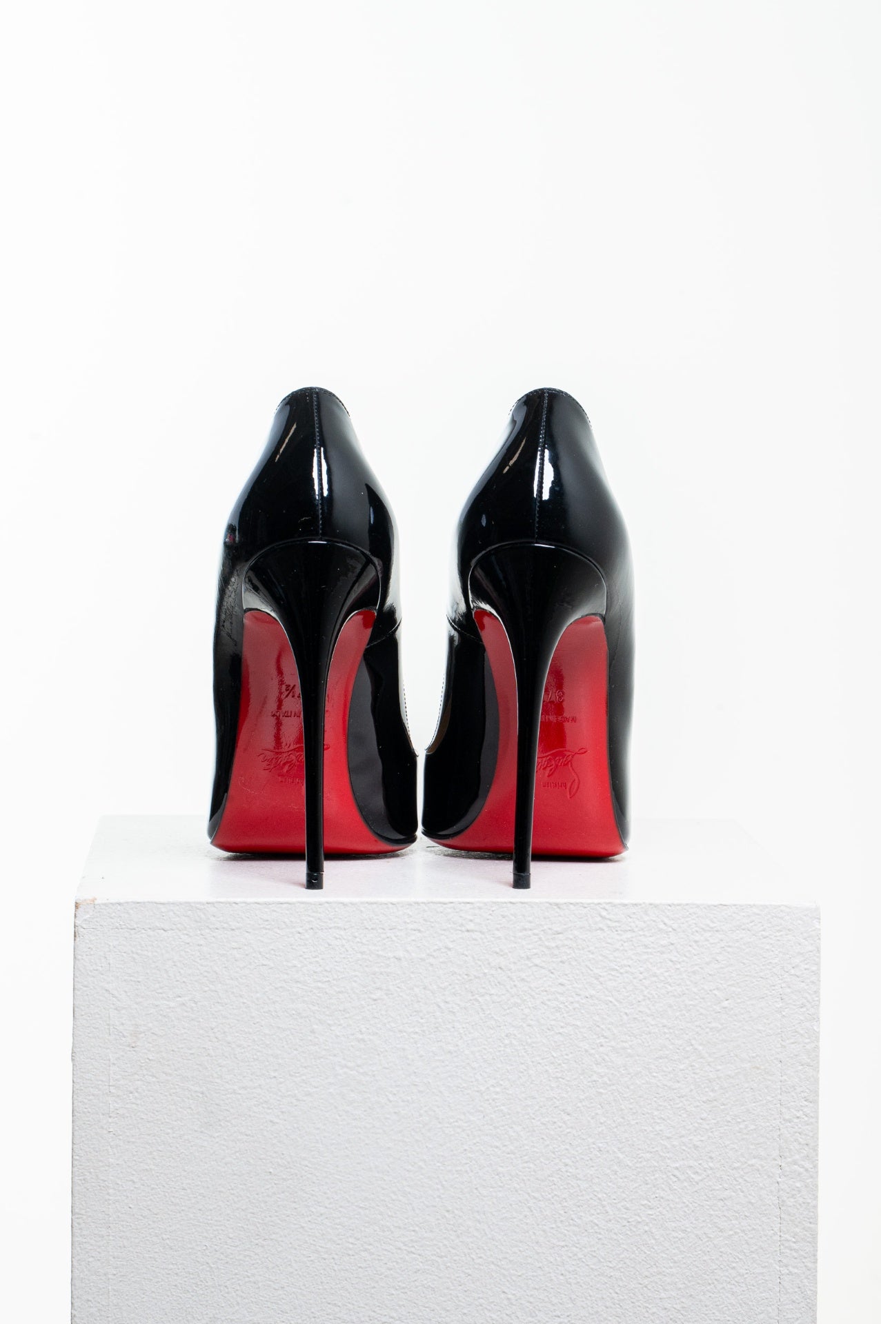 Black So Kate 120mm Patent Leather Pumps