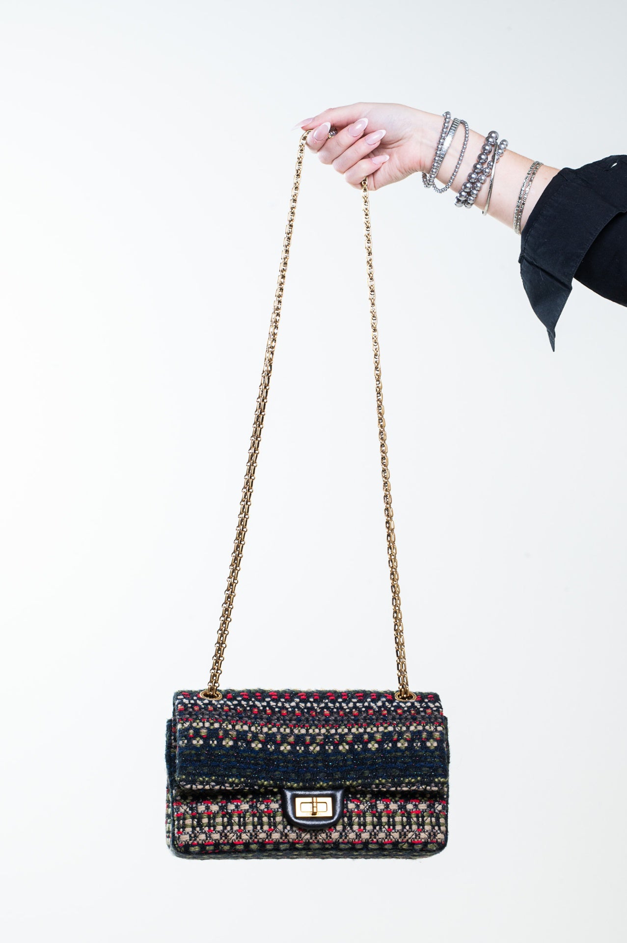 Reissue 2.55 Paris-Salzburg Tweed Flap Bag