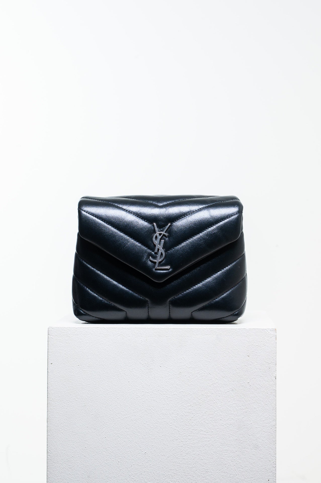 Black Toy Loulou Crossbody Bag