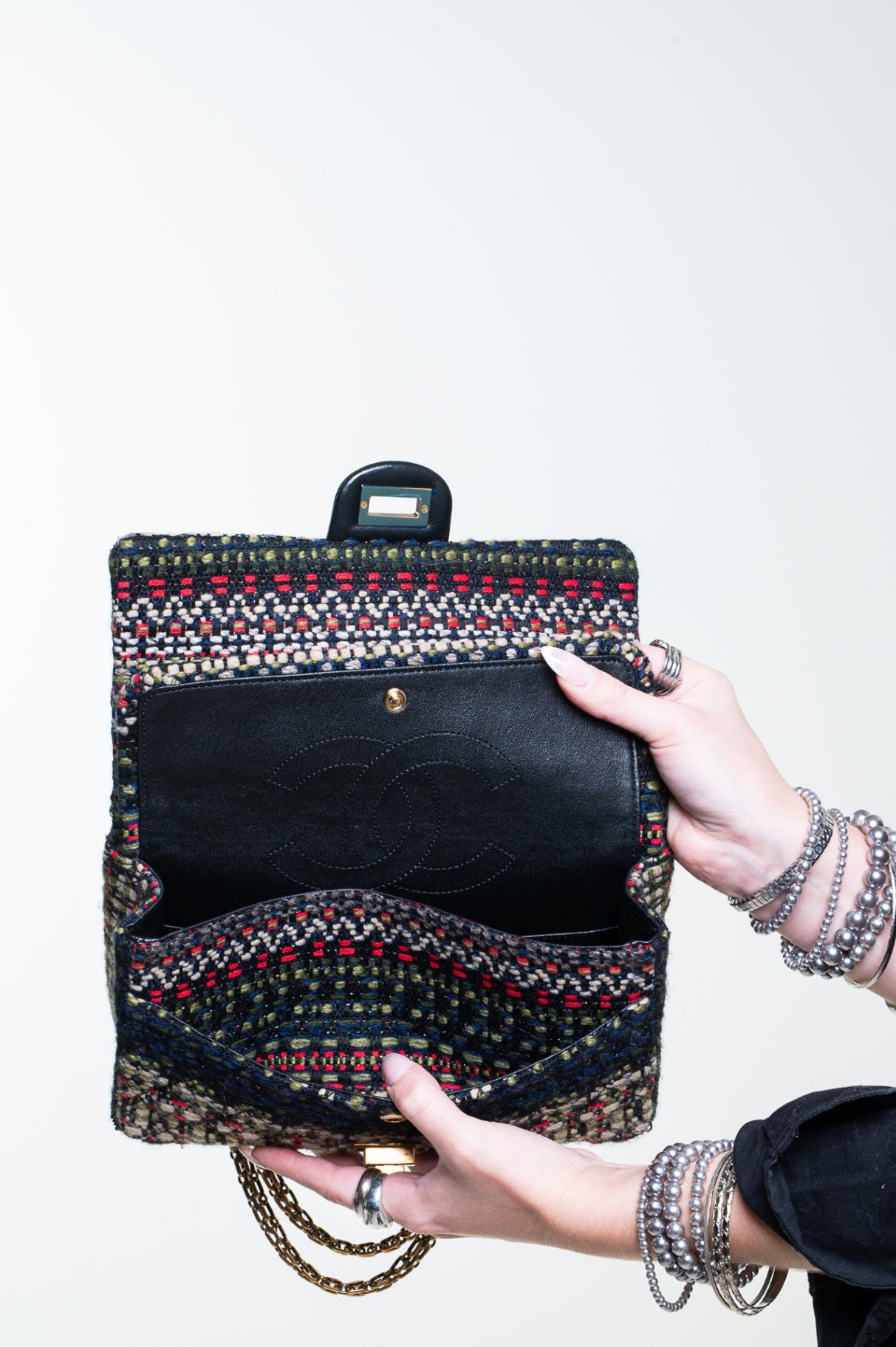 Reissue 2.55 Paris-Salzburg Tweed Flap Bag