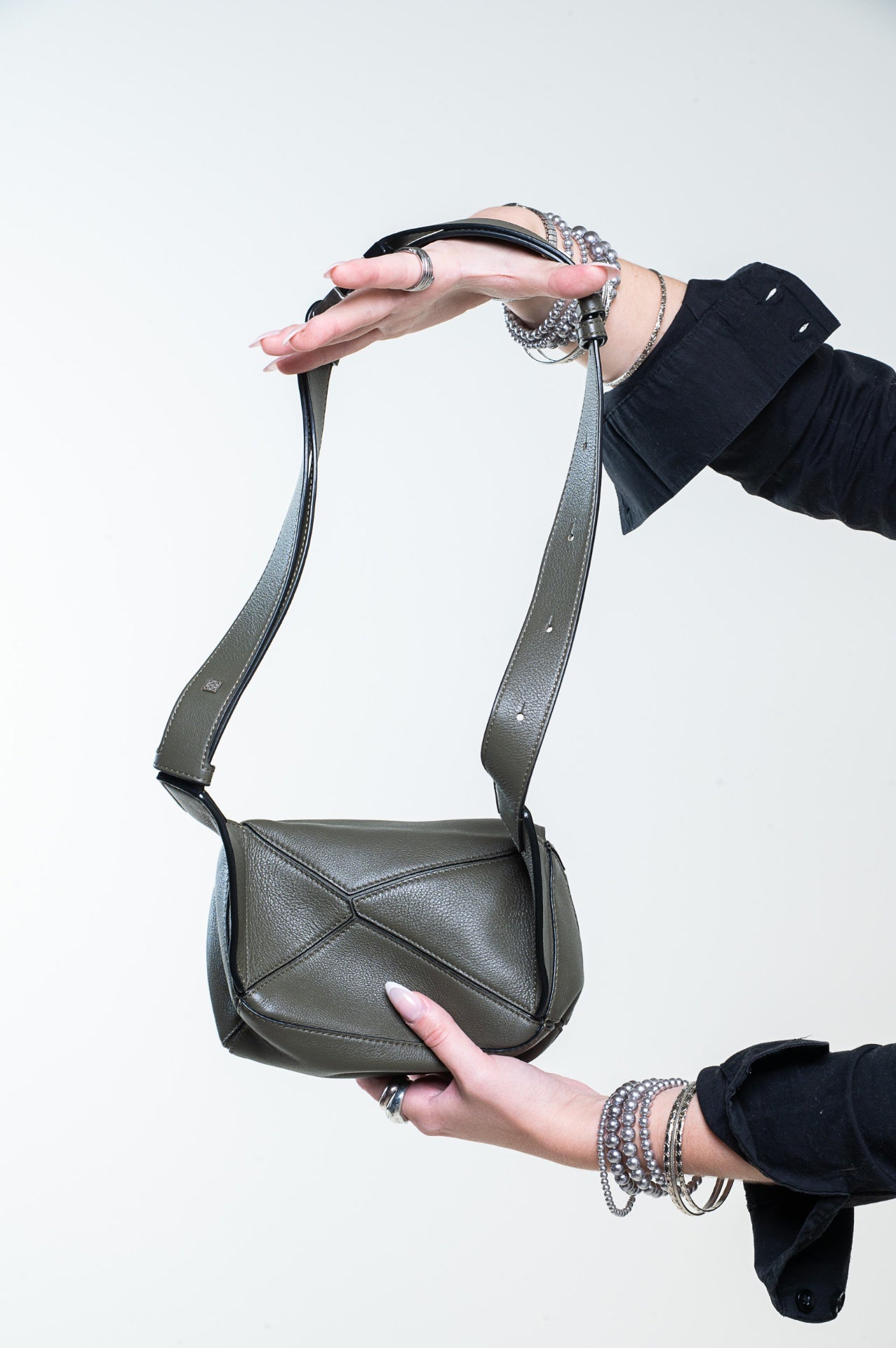Olive green Puzzle Bumbag