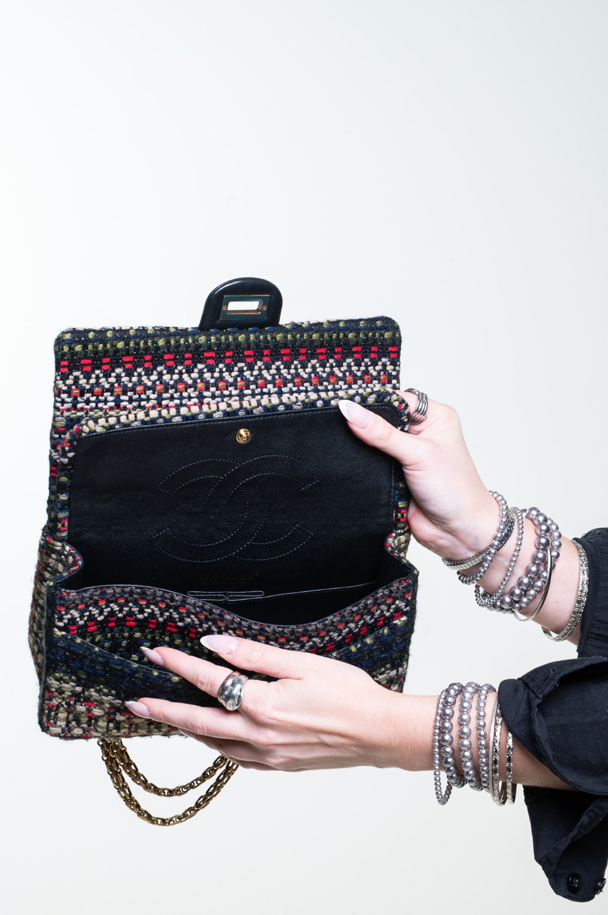 Reissue 2.55 Paris-Salzburg Tweed Flap Bag
