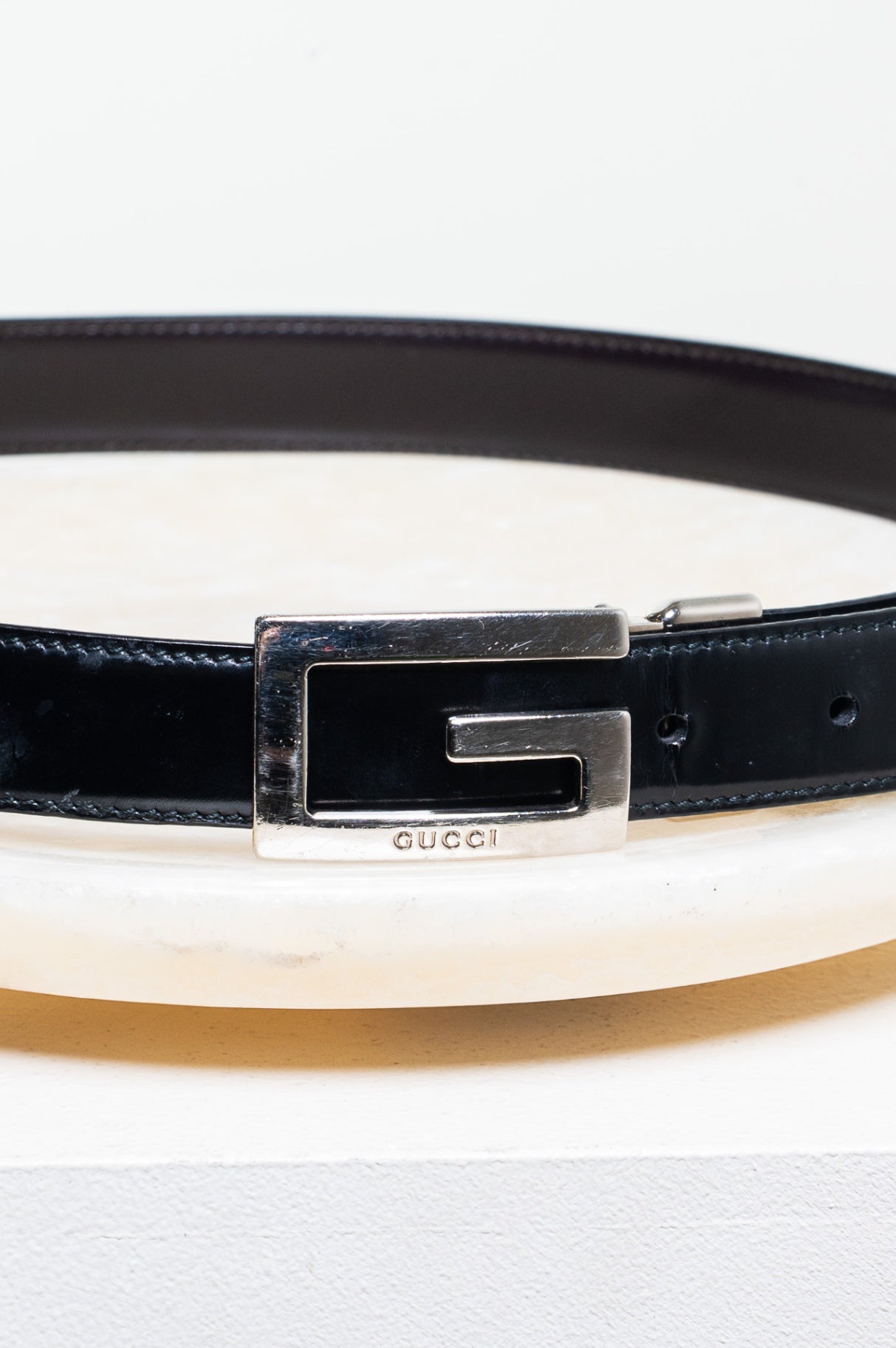Black/Brown Reversible G-Logo Belt