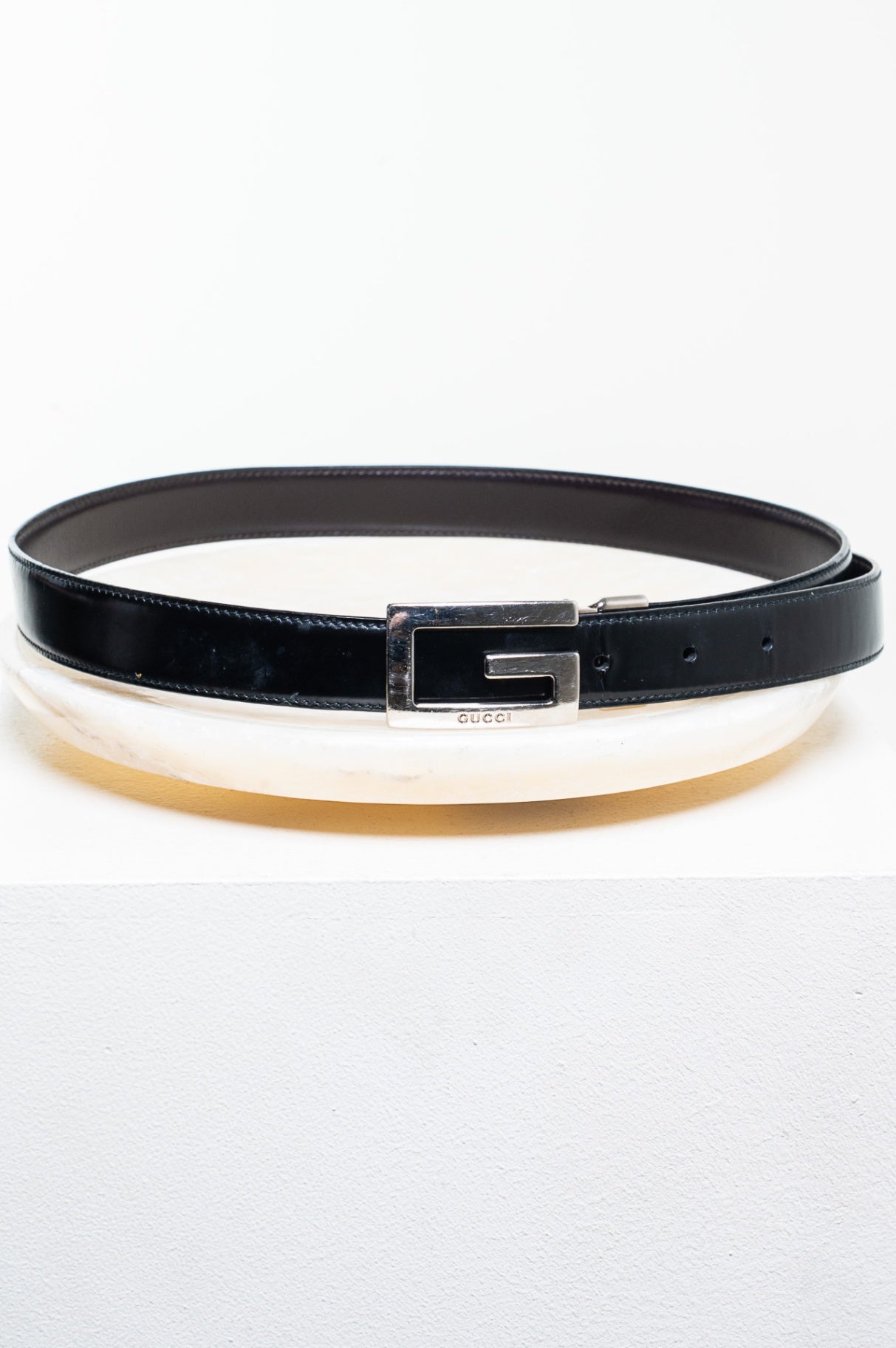 Black/Brown Reversible G-Logo Belt