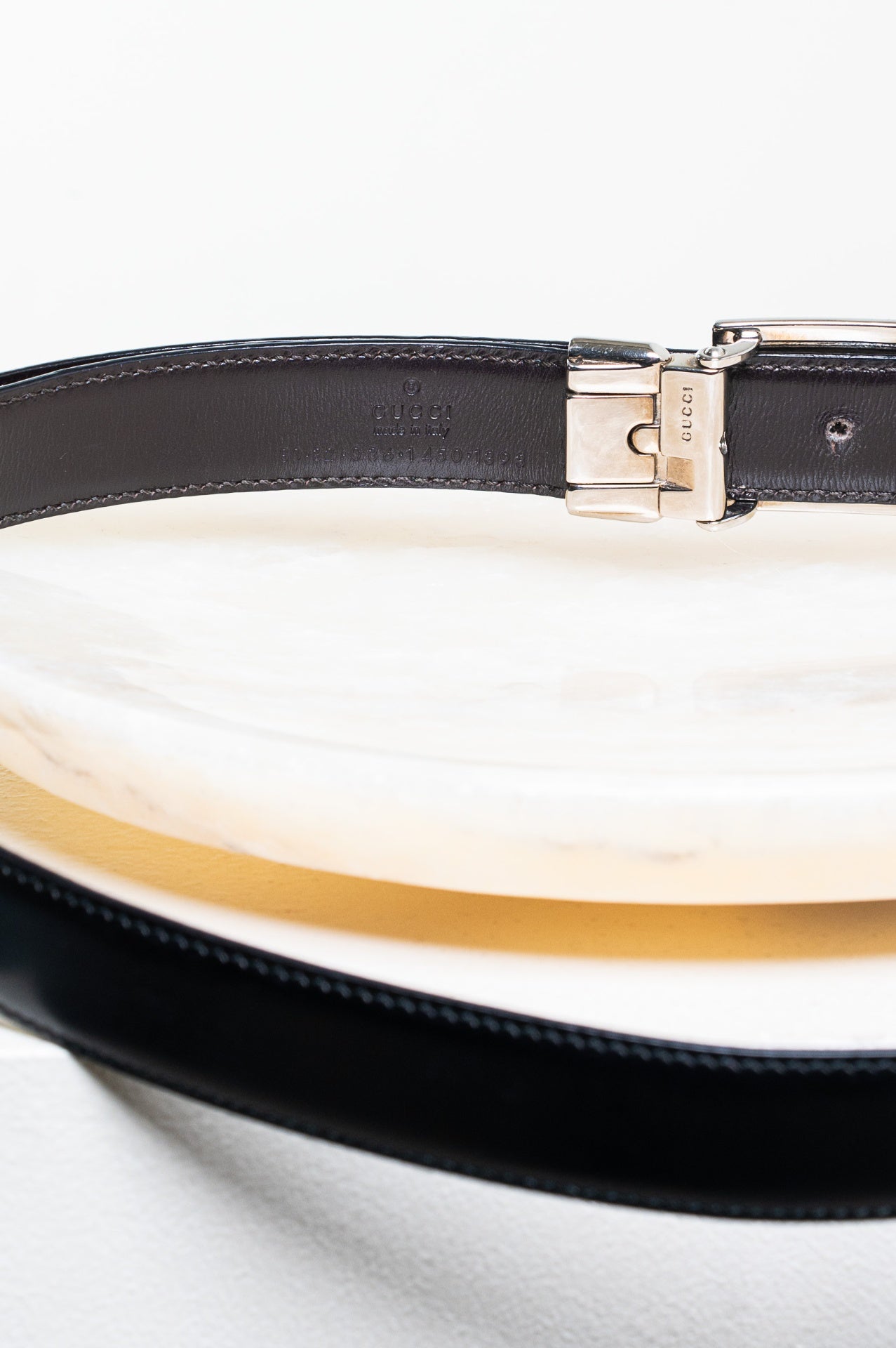 Black/Brown Reversible G-Logo Belt