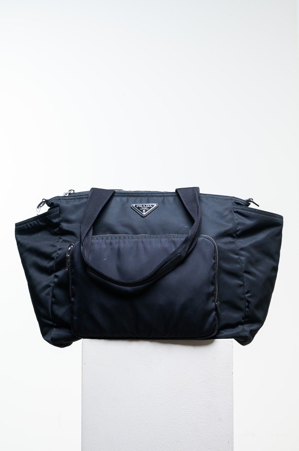 Black ReNylon Baby Bag