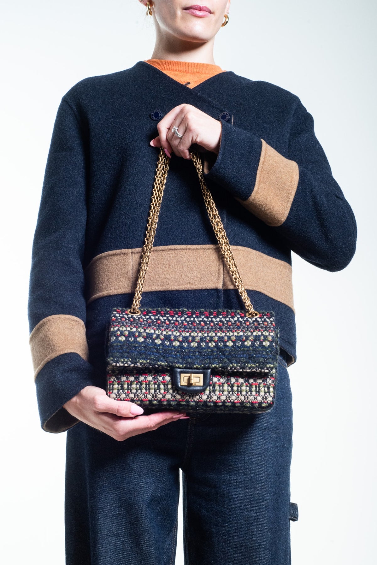 Reissue 2.55 Paris-Salzburg Tweed Flap Bag