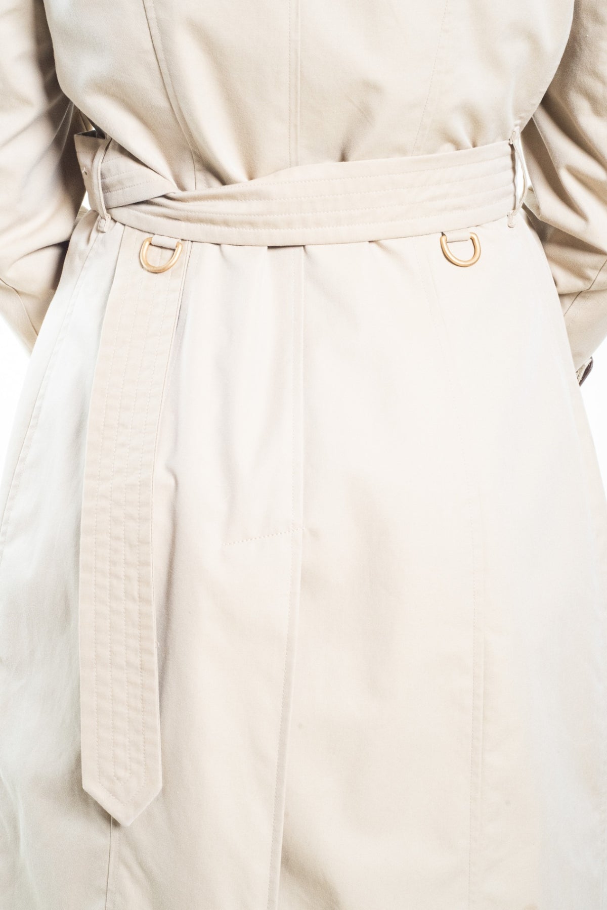 Honey Beige 'The Chelsea' Short Heritage Trench Coat