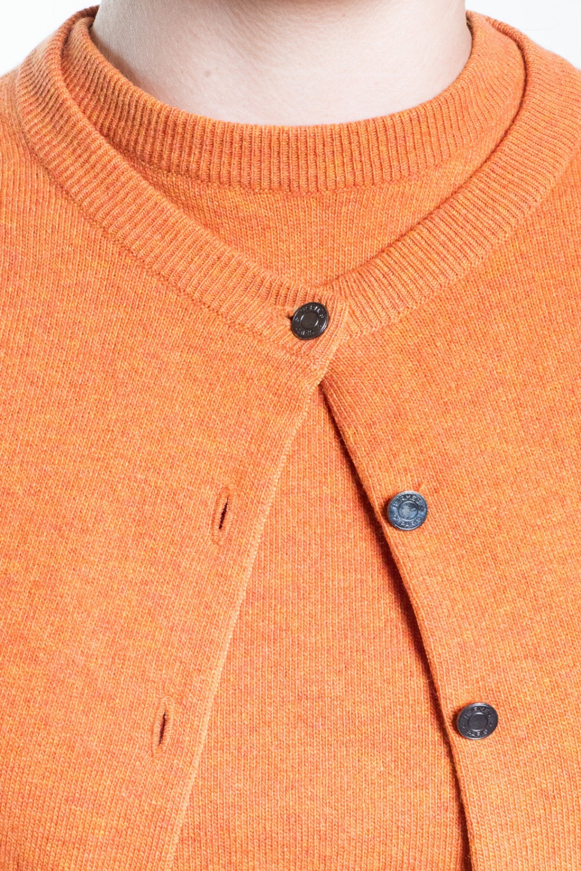 Orange Sweater Knit Twinset