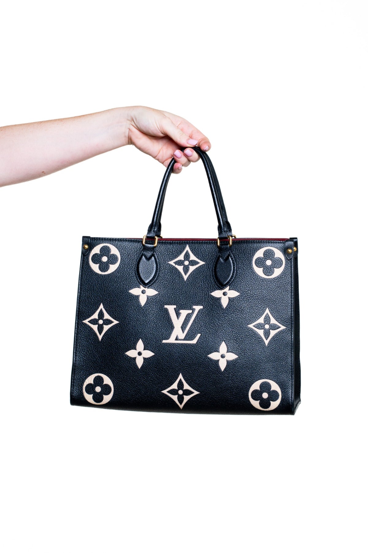 Black Monogram Empreinte Giant OnTheGo MM
