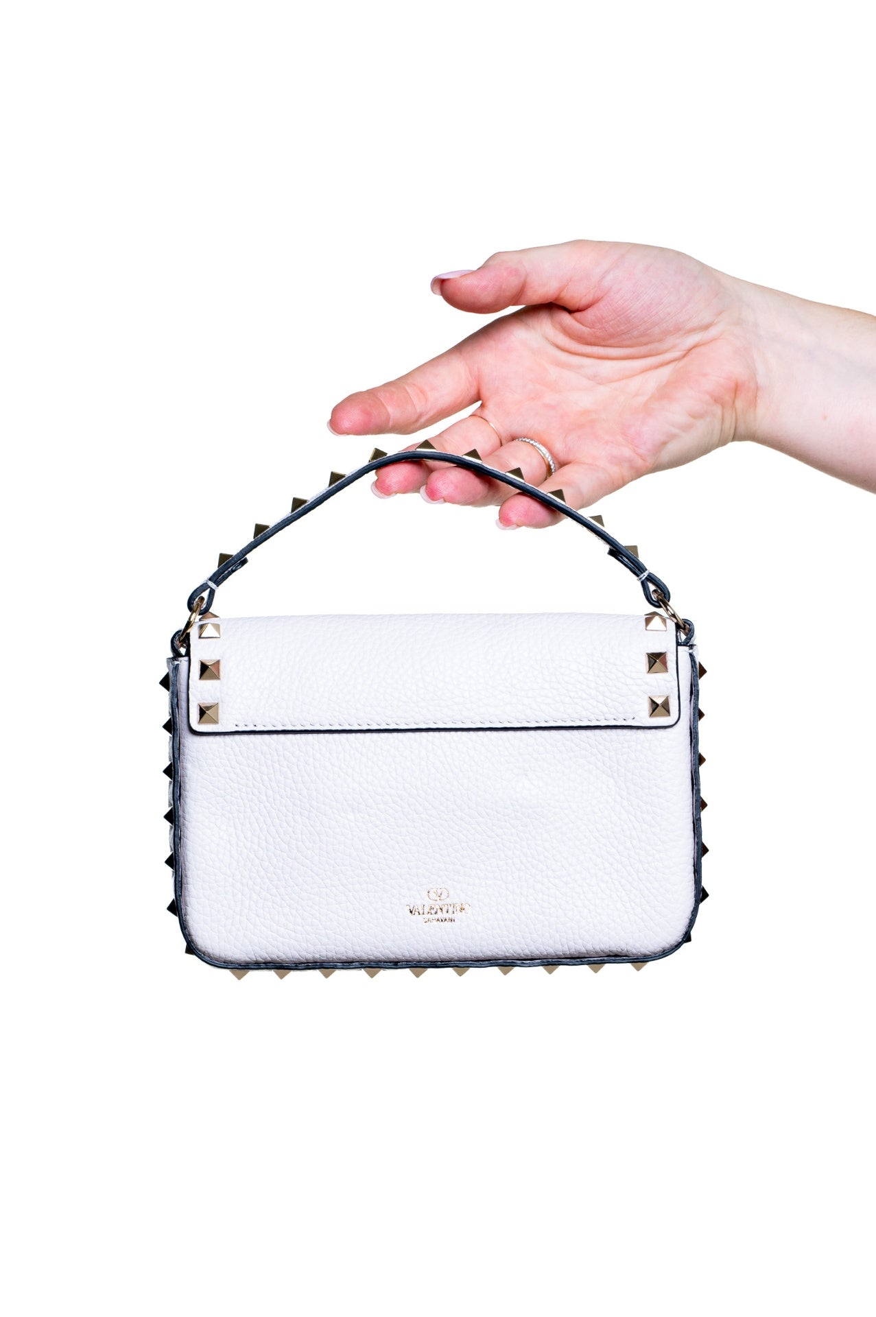 Lilac Ash Mini Rockstud Bag