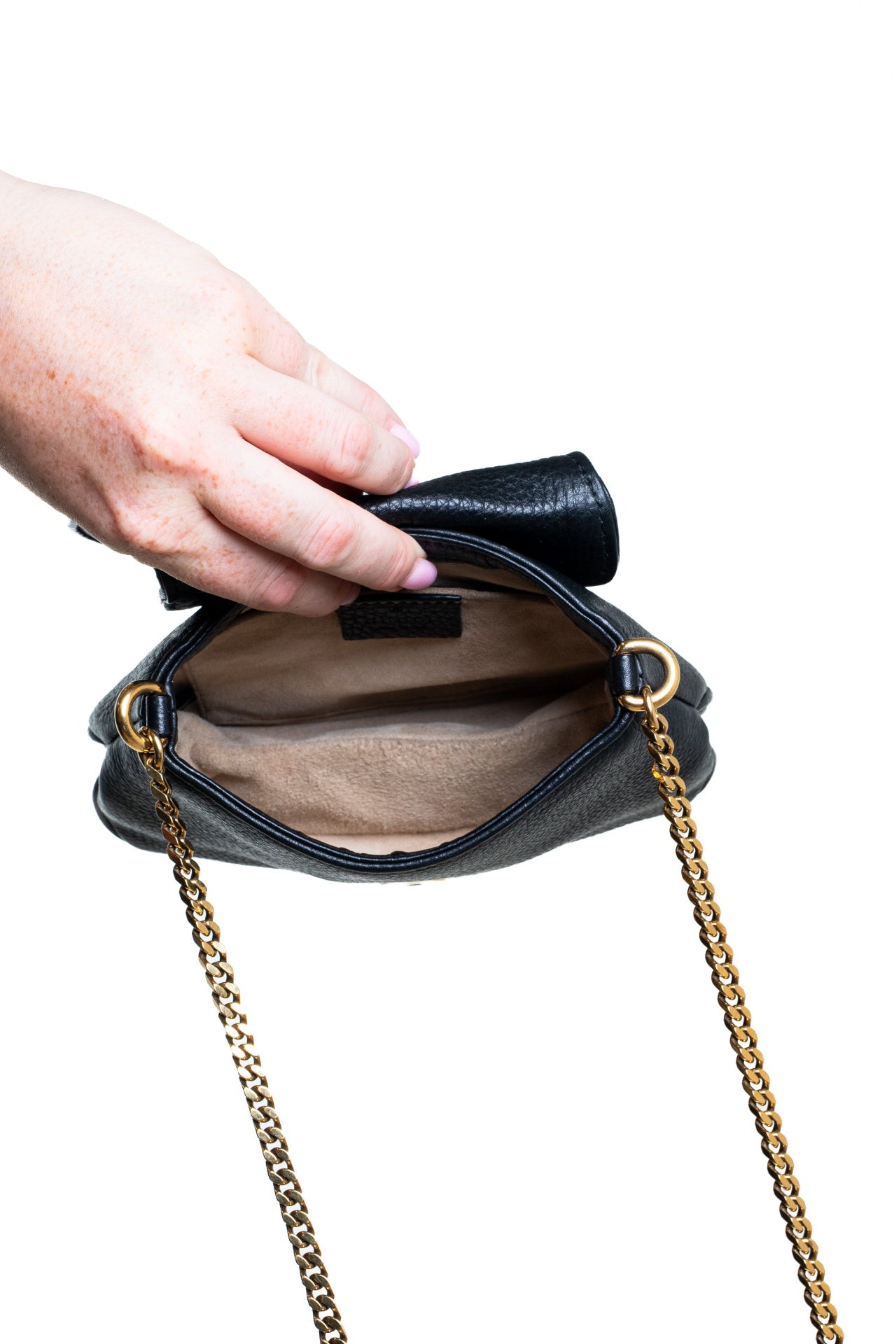 Black Small 1973 Chain Shoulder Bag