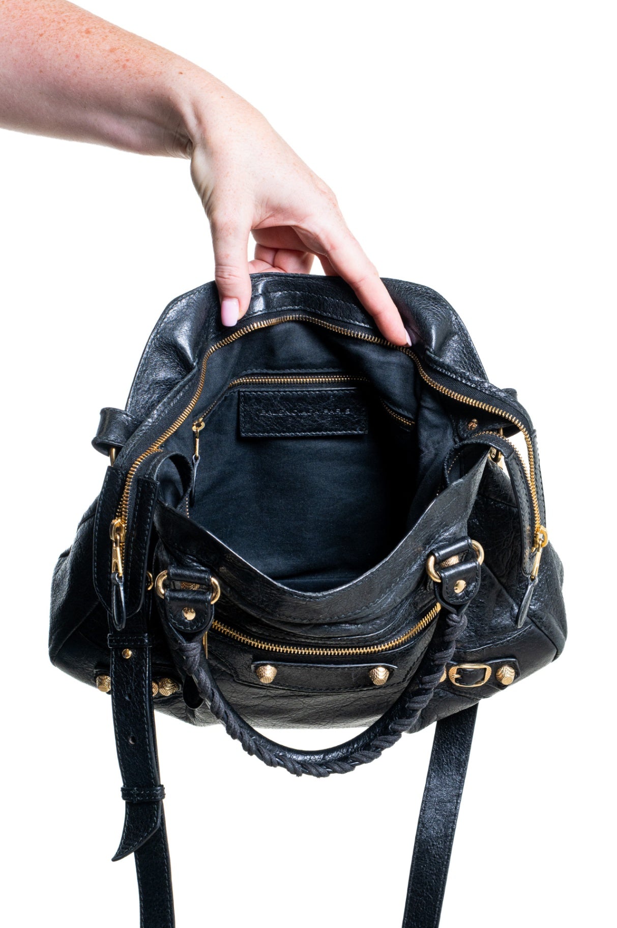 Black First City Bag