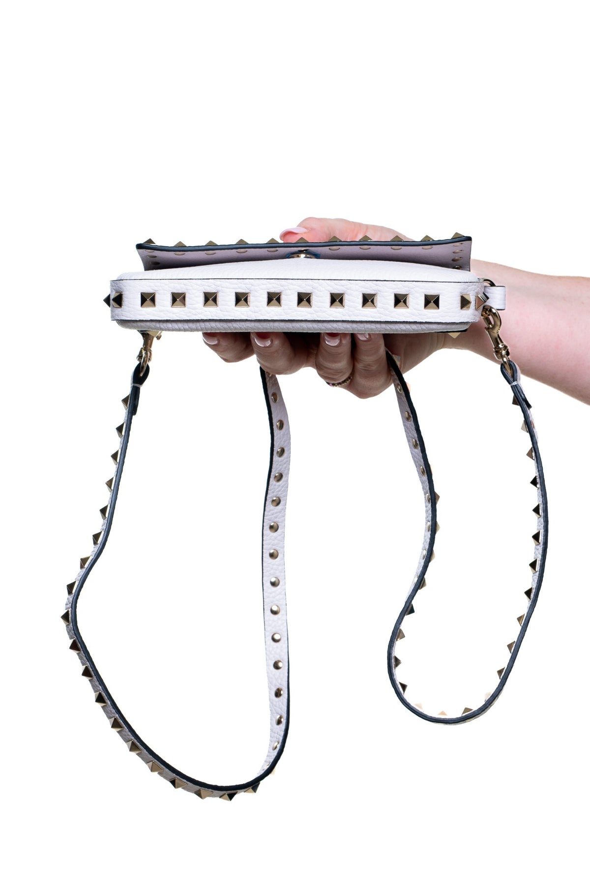 Lilac Ash Mini Rockstud Bag