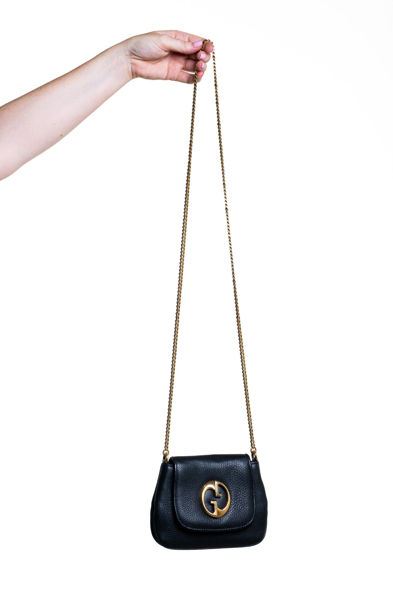 Black Small 1973 Chain Shoulder Bag