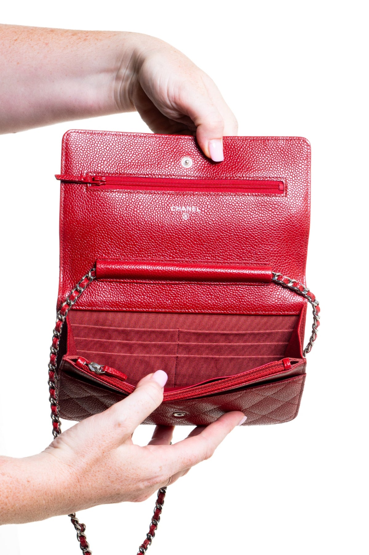 Red Caviar Classic Wallet On Chain