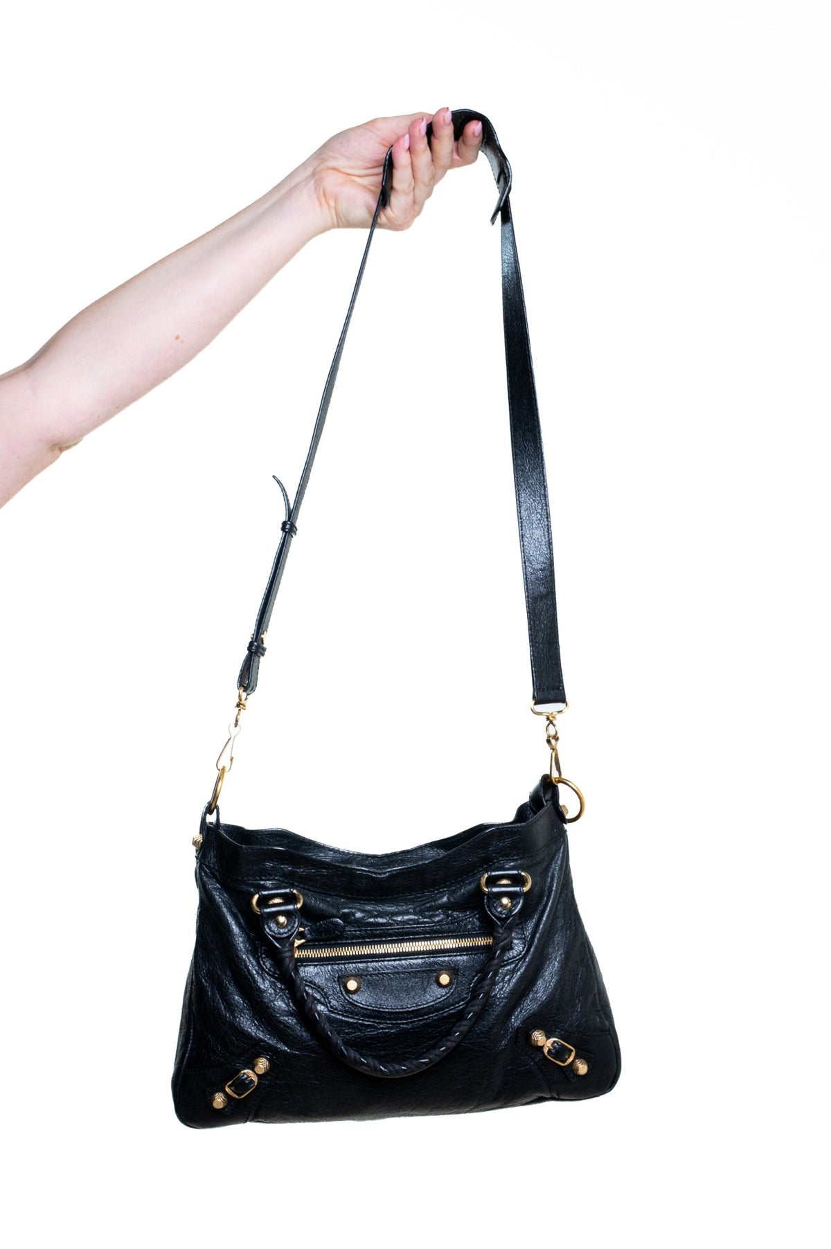 Black First City Bag