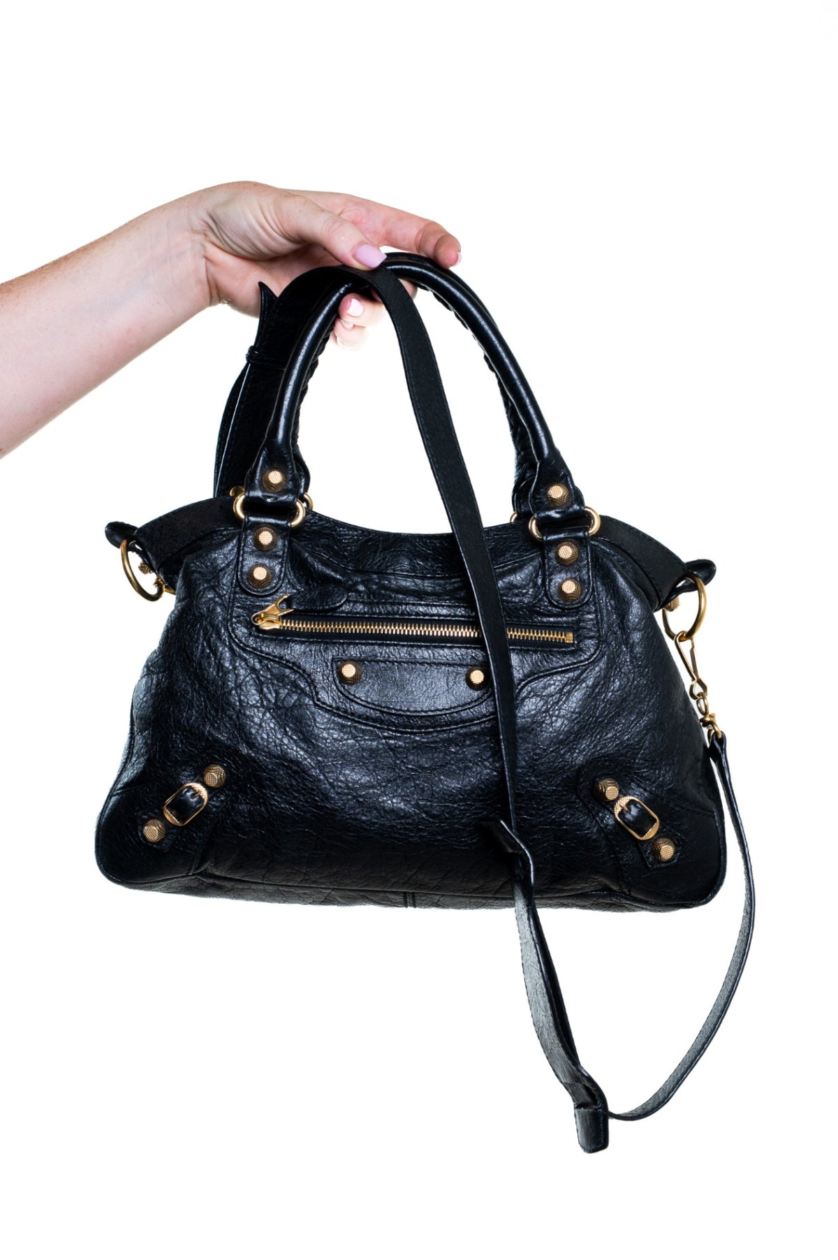 Black First City Bag