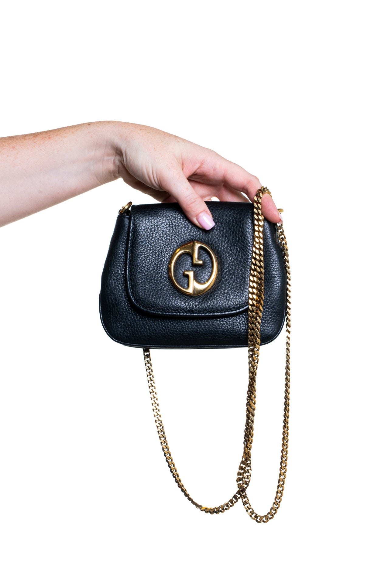 Black Small 1973 Chain Shoulder Bag