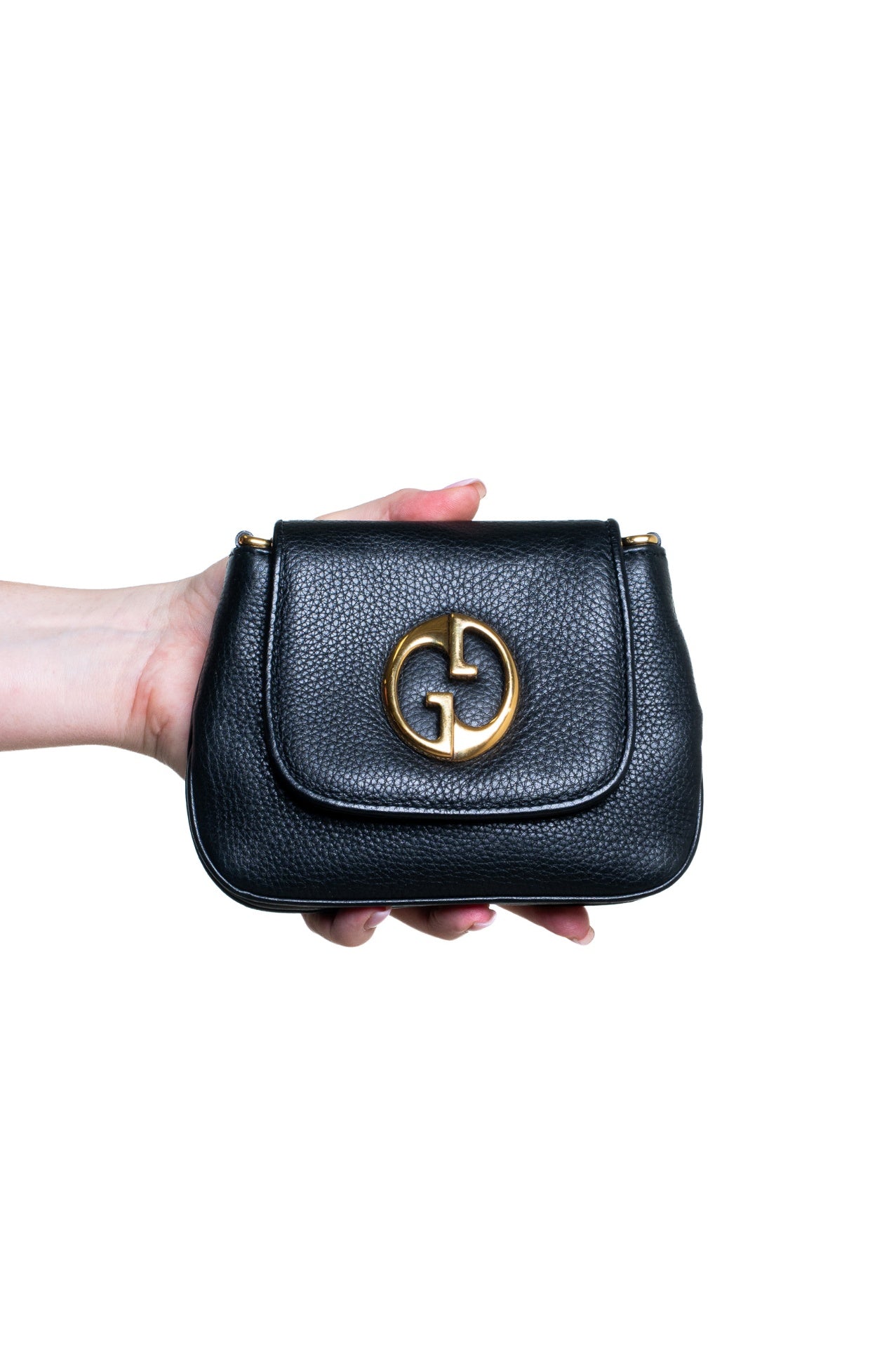 Black Small 1973 Chain Shoulder Bag