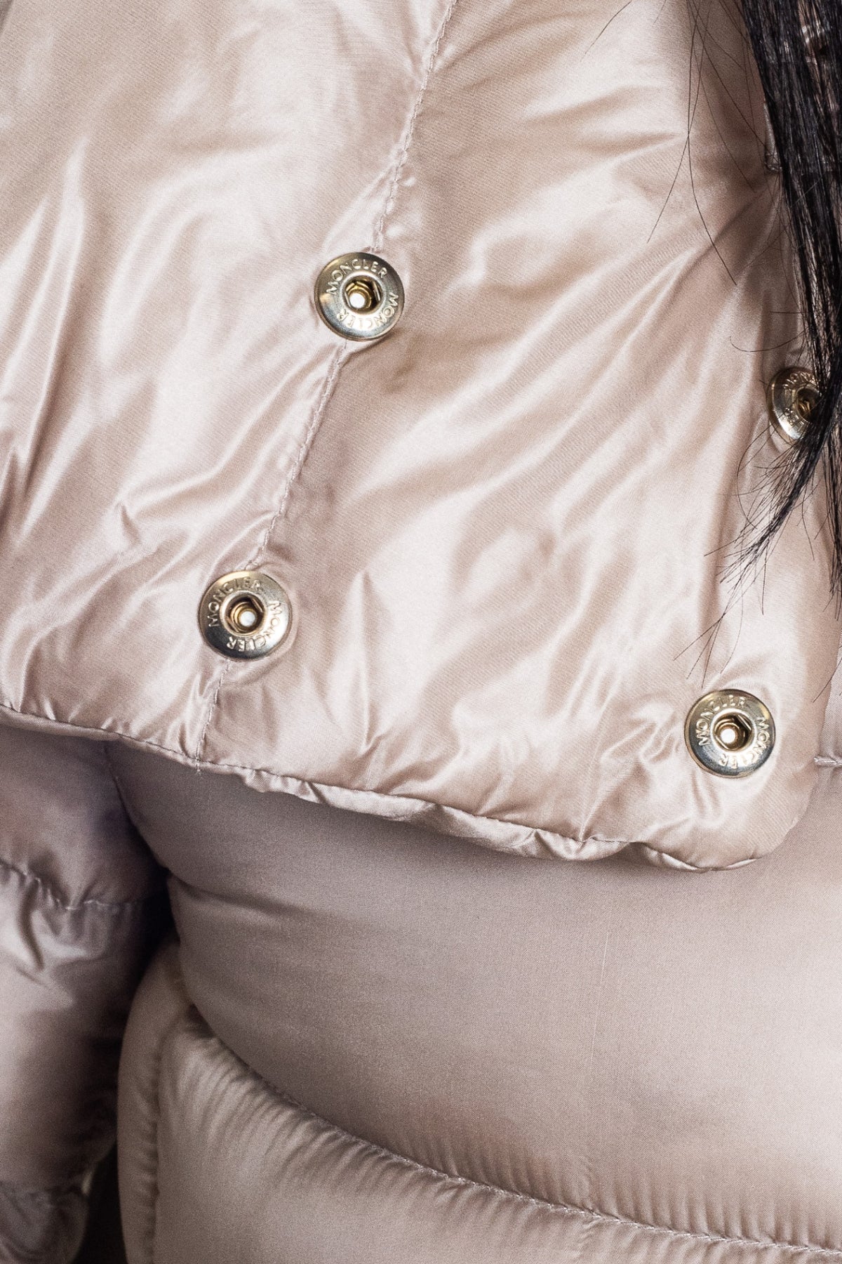 Beige Meille 2-Way Down-Filled Puffer Jacket