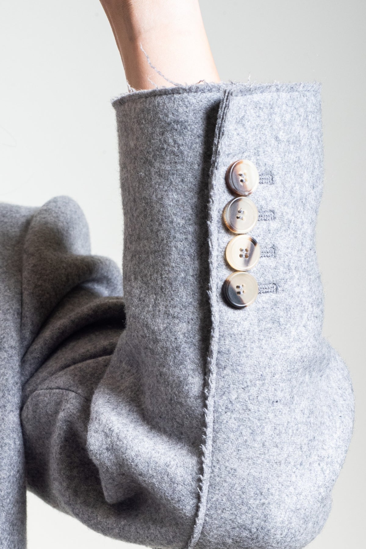 Gray Cashmere Blazer