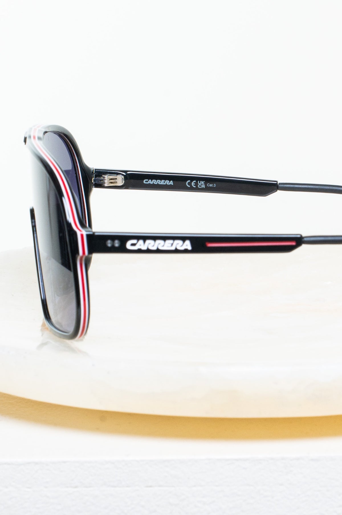 Black and Red C Sport Sunglasses