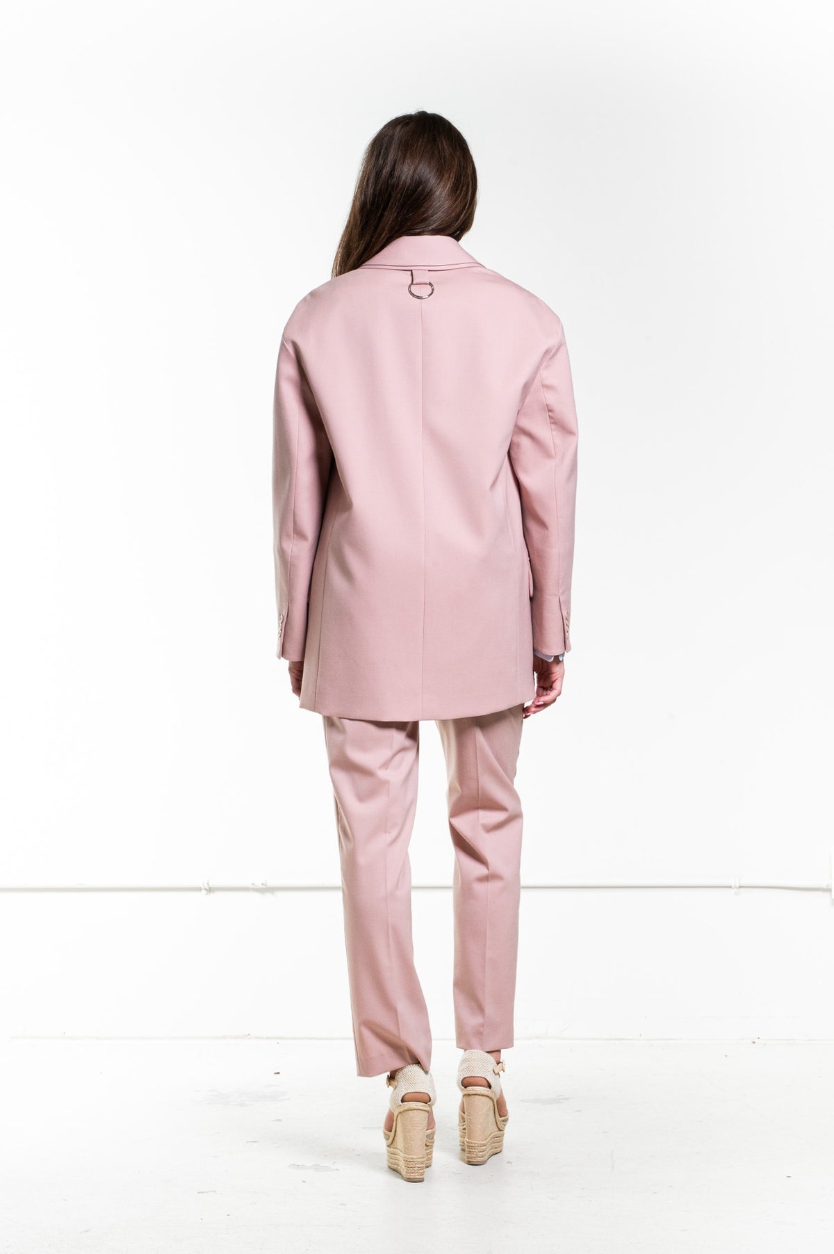 Pink Cassius Suiting Double Layer Liam Blazer