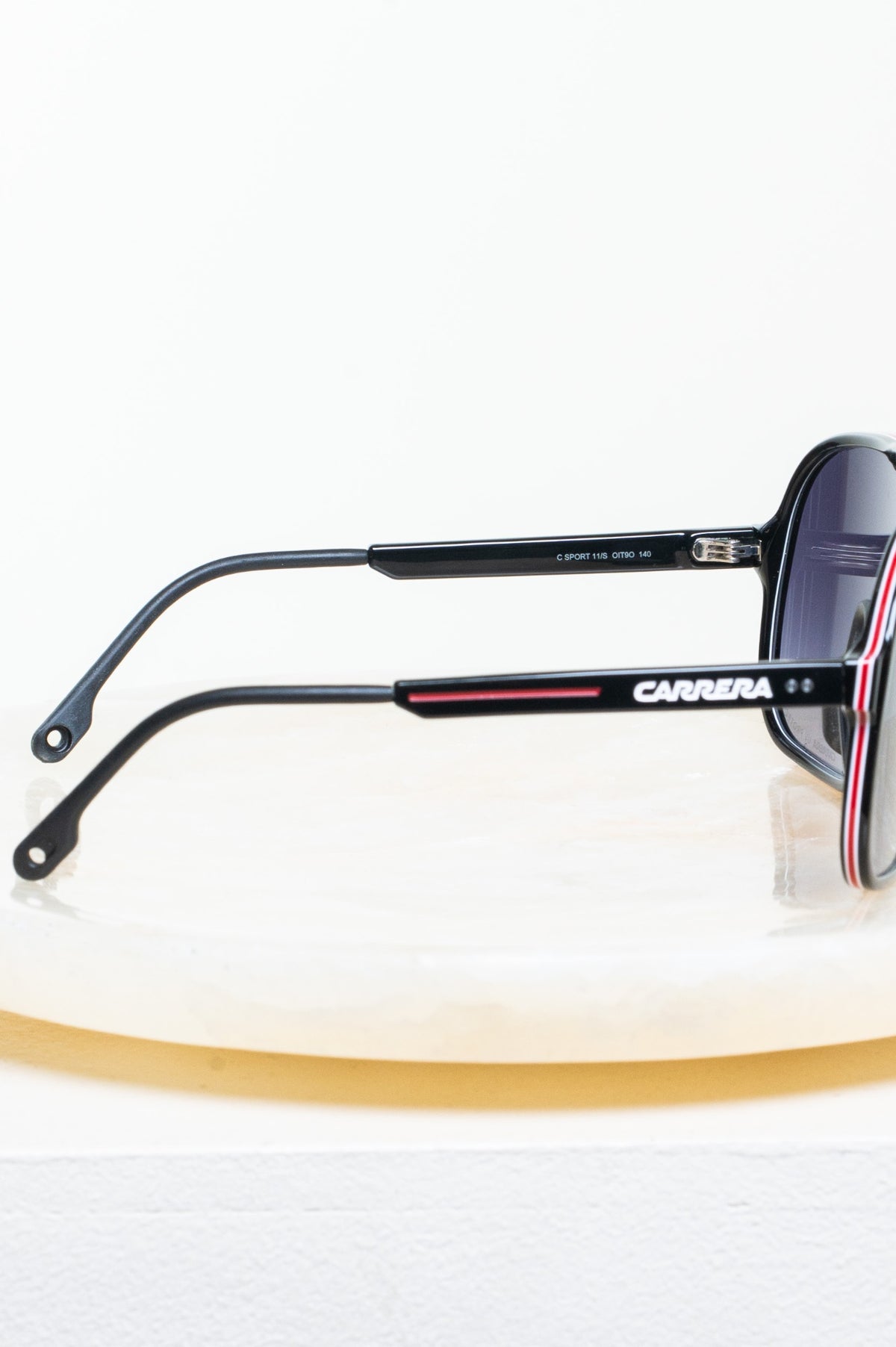 Black and Red C Sport Sunglasses