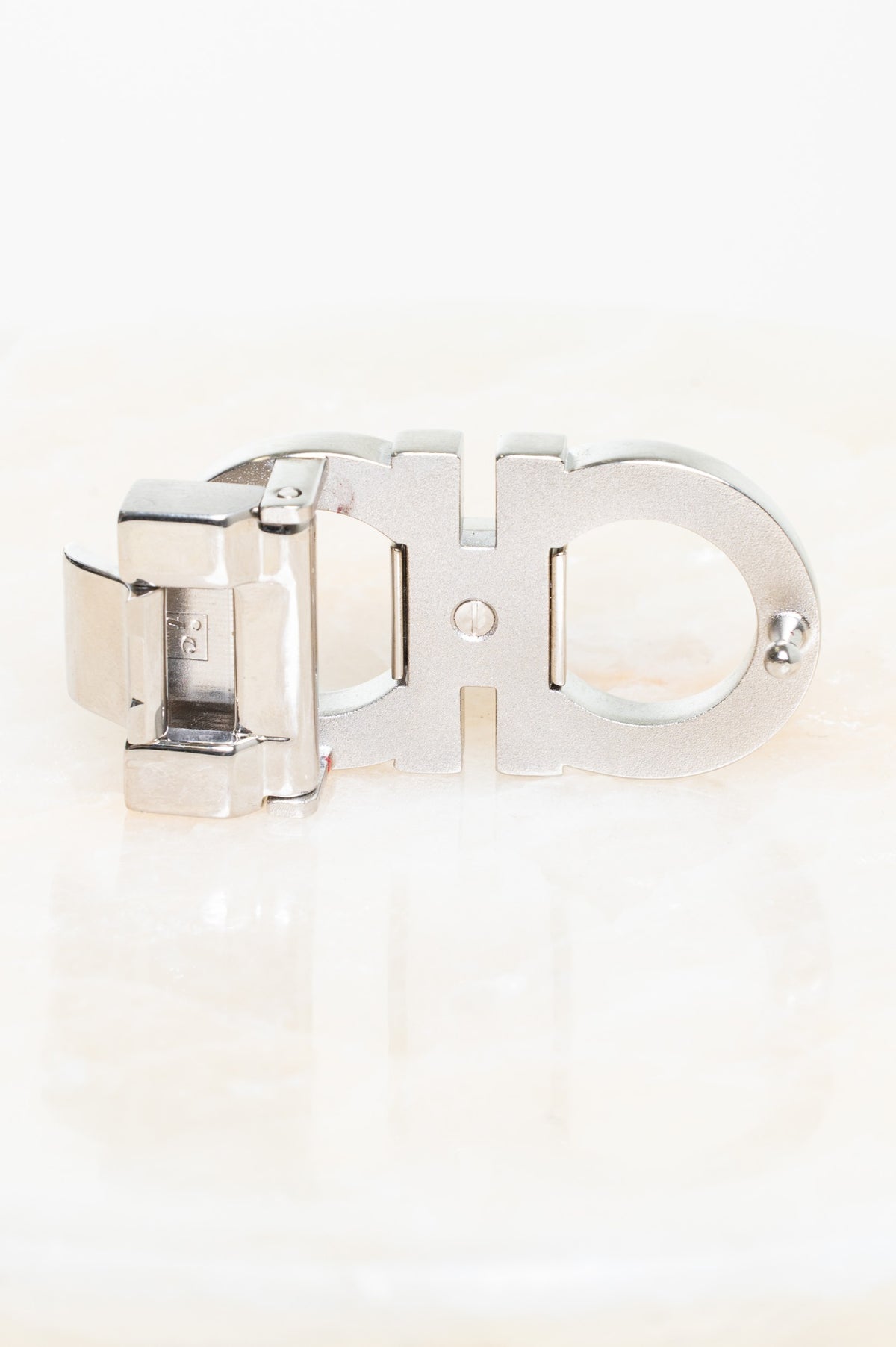 Brushed Metal Belt Buckle