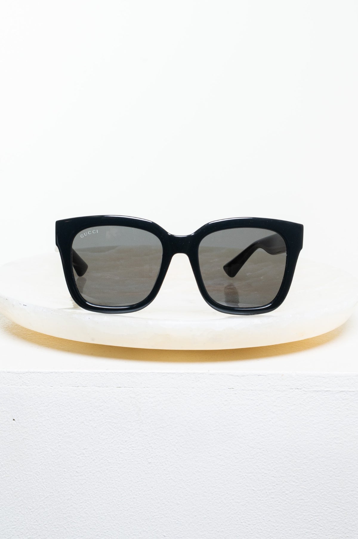 Black GG1338 Rectangle Sunglasses