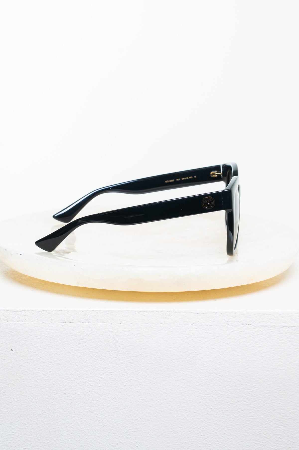 Black GG1338 Rectangle Sunglasses
