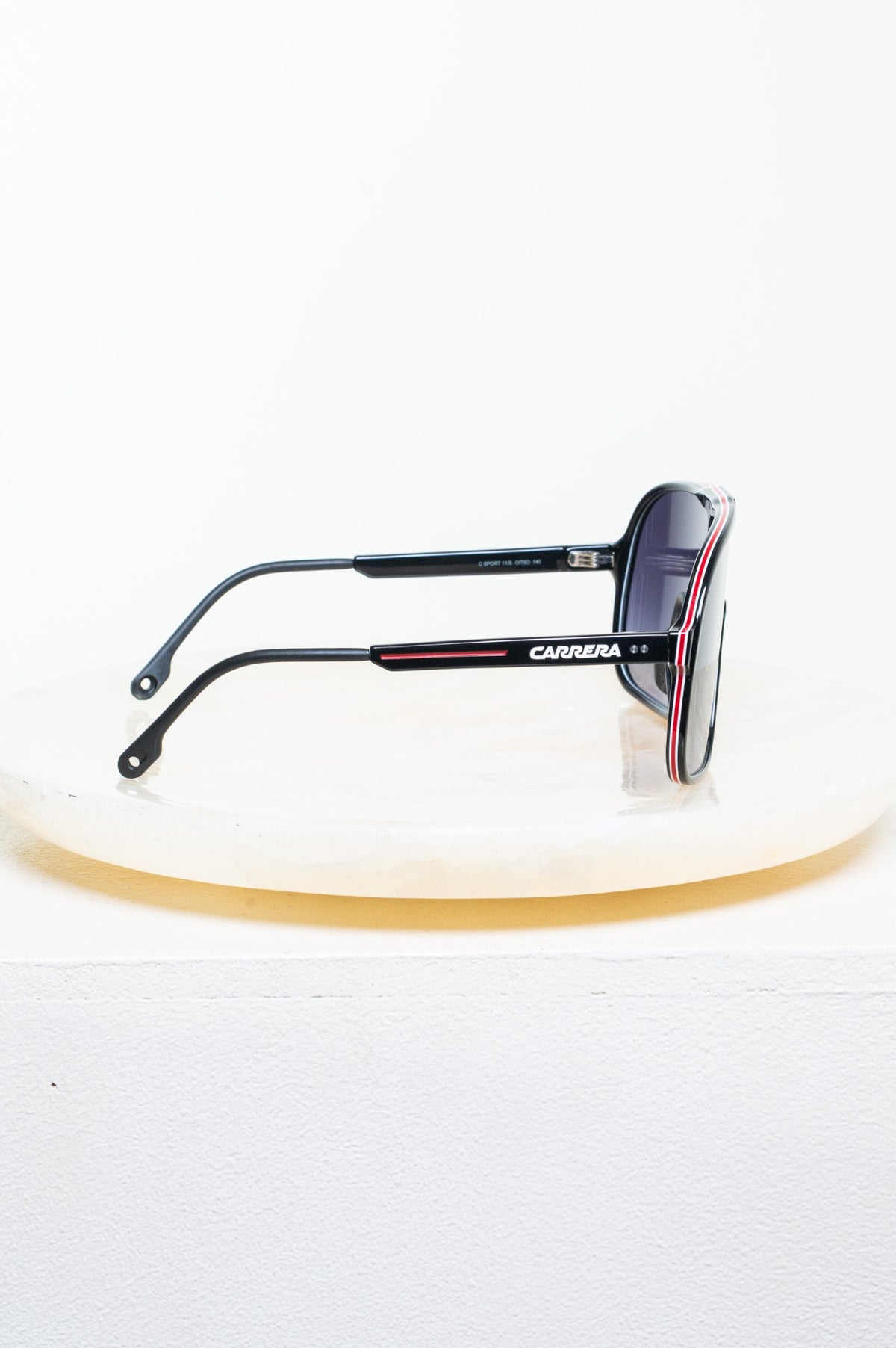 Black and Red C Sport Sunglasses