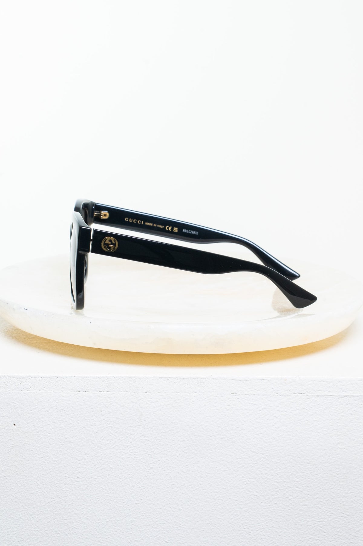 Black GG1338 Rectangle Sunglasses