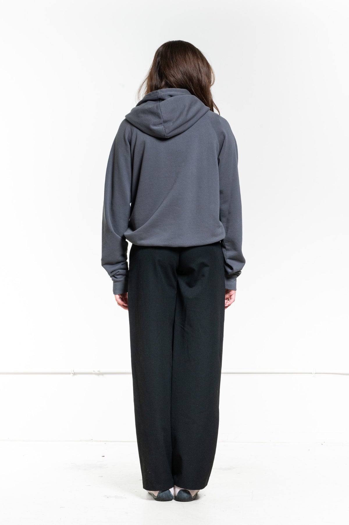 Grey Malibu Graphic Hoodie