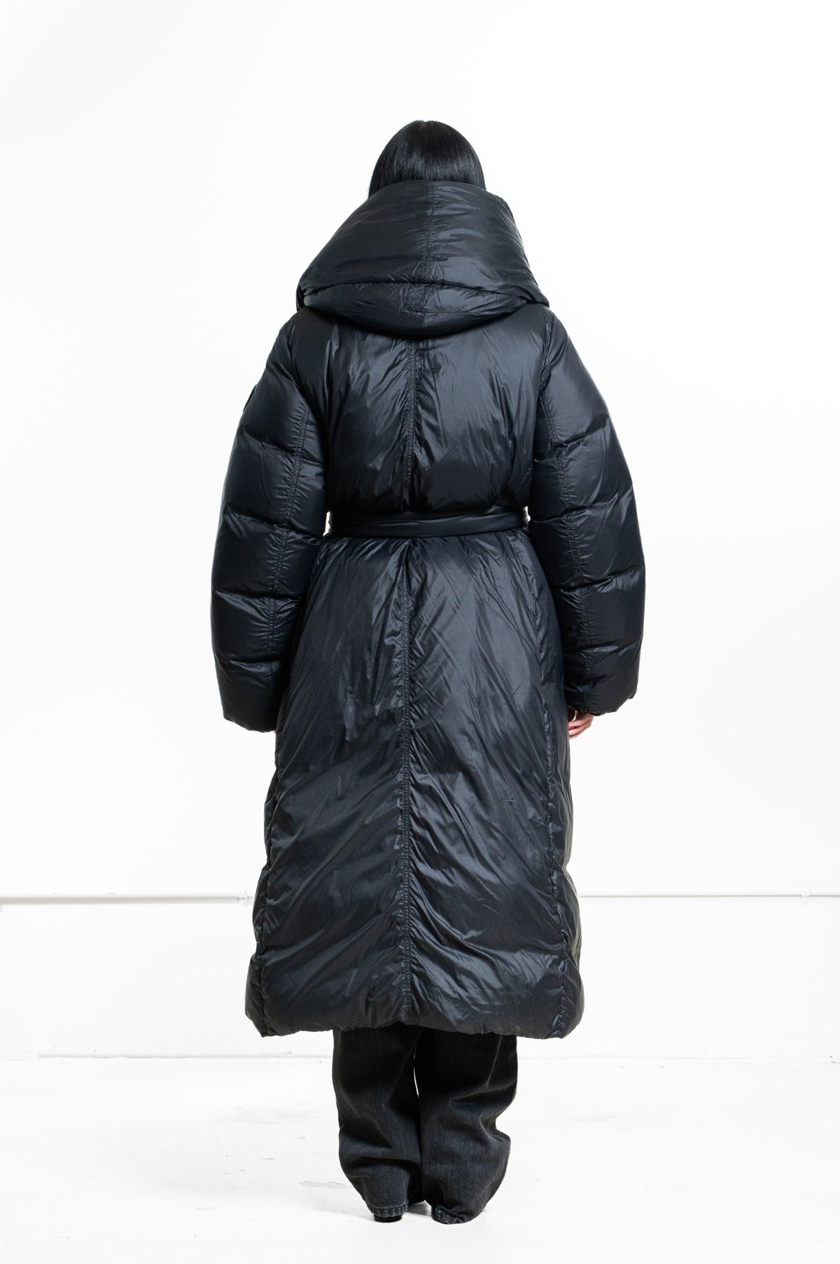 Black Elie Blanket Coat