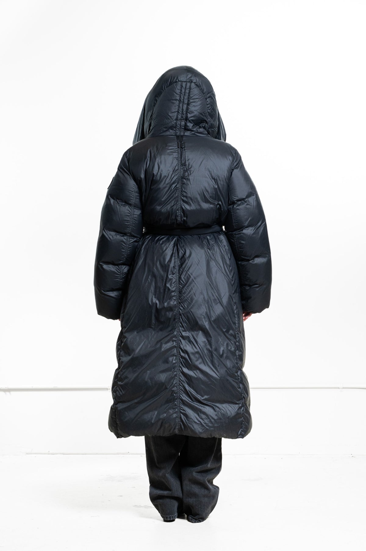 Black Elie Blanket Coat